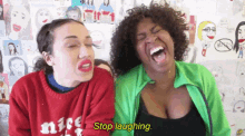 Stop Laughing GIF - Stop Laughing Glozel GIFs