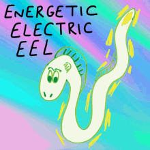 Energetic Electric Eel Veefriends GIF - Energetic Electric Eel Veefriends Hyped GIFs