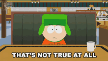 Thats Not True At All Kyle Broflovski GIF - Thats Not True At All Kyle Broflovski South Park GIFs