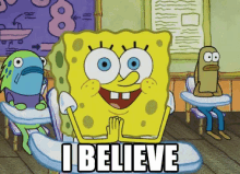 I Believe GIF - Believe Spongebob GIFs