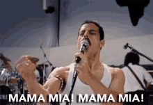 Mama Mia Sing GIF - Mama Mia Sing Fist GIFs
