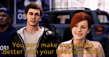 Spider Man Mary Jane GIF - Spider Man Mary Jane You Sure Make Everything Better GIFs