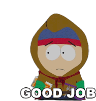 Good Job Stan Marsh Sticker - Good Job Stan Marsh South Park Stickers
