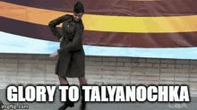 talyanochka soviet union glory to talyanochka dance