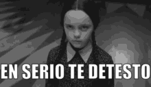 Merlina Te Desprecia GIF - Merlina Addams Los Locos Me Cagas GIFs