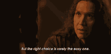 But The Right Choice Is Rarely The Easy One Star Trek Discovery GIF - But The Right Choice Is Rarely The Easy One Star Trek Discovery Its Not Easy To Choose The Right Thing GIFs
