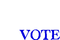 Vote Vote Blue Sticker - Vote Vote Blue Voted Stickers