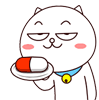 Cat Pill Sticker - Cat Pill Adorable Stickers