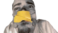 Eating Cheese Ricky Berwick Sticker - Eating Cheese Ricky Berwick Ricky Berwick Vlog Stickers