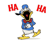 Haha Donald Duck GIF - Haha Donald Duck Looneytoons GIFs