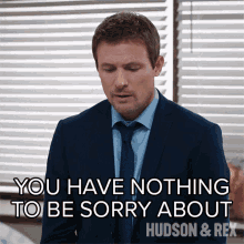 You Have Nothing To Be Sorry About Charlie Hudson GIF - You Have Nothing To Be Sorry About Charlie Hudson Hudson And Rex GIFs