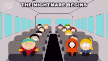 The Nightmare Begins Eric Cartman GIF - The Nightmare Begins Eric Cartman Kenny Mccormick GIFs