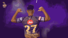 Proud Back GIF - Proud Back Number27 GIFs