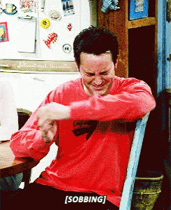 Sobbing Chandler GIF - Sobbing Chandler Bing - Discover & Share GIFs