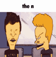 The N Beavis And Buttered GIF - The N Beavis And Buttered Laugh GIFs