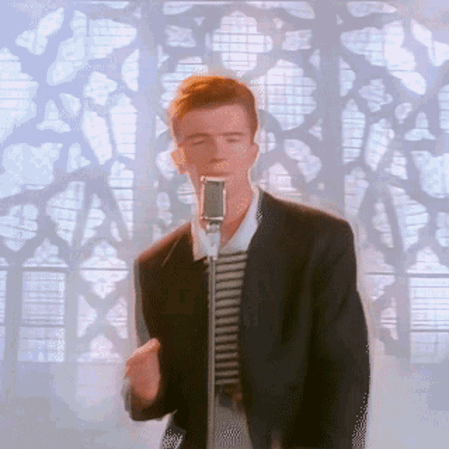 Rickroll Never Gonna Give You Up GIF - Rickroll Roll Rick - Discover &  Share GIFs