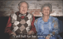 Marriage GIF - Marriage Old Fall For Her Everyday GIFs