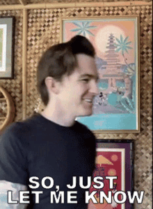 So Just Let Me Know Drake Bell GIF - So Just Let Me Know Drake Bell Cameo GIFs