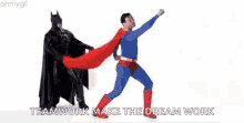 Teamwork Superman GIF - Teamwork Superman Batman GIFs