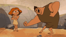 Fist Pump GIF - The Croods Dawn Of The Croods Gloating GIFs