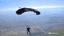 view parachuting