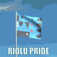 Pokemon Riolu GIF - Pokemon Riolu Flag GIFs