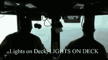 Air Boss Lights On Deck GIF - Air Boss Lights On Deck Bolterd GIFs