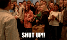 Veronica Mars Shut Up GIF - Veronica Mars Shut Up Shut Your Mouth GIFs