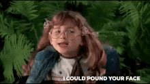 I Could Pound Your Face Margaret GIF - I Could Pound Your Face Margaret Dennis The Menace GIFs