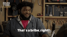 thats a bribe right hudson run the burbs run the burbs s1e5 thats a payment right