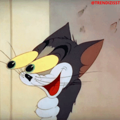Tom And Jerry Heart Eyes GIF - Tom And Jerry Heart Eyes Hearts - Desc...