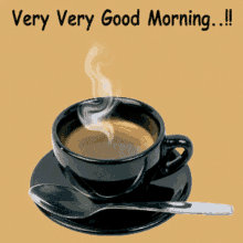 Very Very Good Morning Coffee GIF - Very Very Good Morning Coffee Hot GIFs