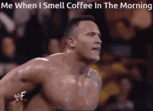 The Rock Coffee GIF - The Rock Coffee Me When I Smell Coffee In The Morning GIFs