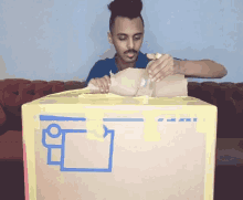 Unboxing Bottled Water GIF - Unboxing Bottled Water Package GIFs