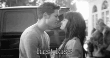 First Kiss GIF - First Kiss Couple Goals Relationship Goals GIFs