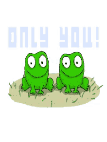 Only You Frog GIF - Only You Frog Kiss GIFs