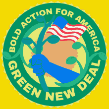 Green New Deal For America Green New Deal Alexandria Ocasio Cortez GIF - Green New Deal For America Green New Deal Alexandria Ocasio Cortez Aoc GIFs