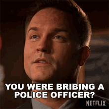 You Were Bribing A Police Officer Cop GIF - You Were Bribing A Police Officer Cop Lucifer GIFs