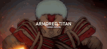Armored Titan S4 Reiner S4 GIF - Armored Titan S4 Reiner S4 Young Reiner GIFs