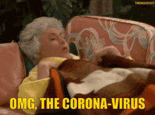 Corona Virus Cough GIF - Corona Virus Cough Golden Girls GIFs
