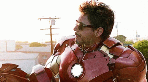 Iron Man Eating GIF - Iron Man Eating Donut GIFs