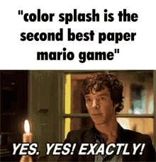 nintendo meme paper mario paper mario color splash color splash super paper mario