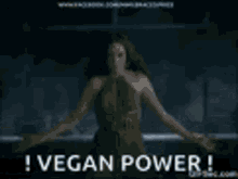 Vegan Power GIF - Vegan Power Power GIFs