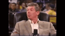 Wrestling Vince Mcmahon GIF - Wrestling Vince Mcmahon Why Wont You Let Me Have This GIFs