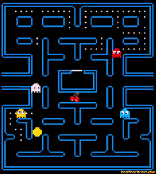 Pacman Video Juegos GIF - Ghost Pacman Video Game GIFs