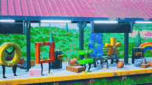 Waiting For The Train The Coding Train GIF - Waiting For The Train The Coding Train Train Station GIFs