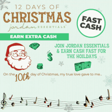 je community 12days of christmas jordan essentials have fun with je earn extra cash
