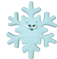 Snowflake Shivers Sticker - Christmas Cheer Snow Flake Snow Stickers
