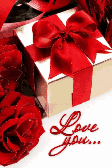 Love You Red Rose GIF - Love You Red Rose Gift GIFs