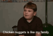 Chicken Nuggets Is Like My Family. GIF - Chicken Nuggets Nuggets Family GIFs